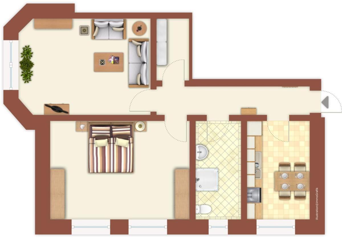 Sansibar Apartamento Rostock Exterior foto